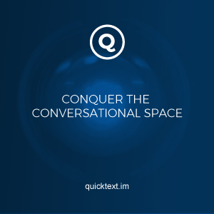 Conquer the conversational space