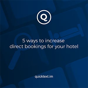 5 façons d’augmenter les réservations directes dans votre hôtel