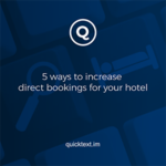 5 ways to increase direct bookings for your hotel