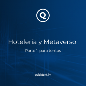 Hotelería y Metaverso