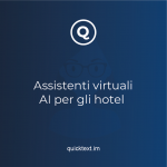 Assistenti virtuali in hotel