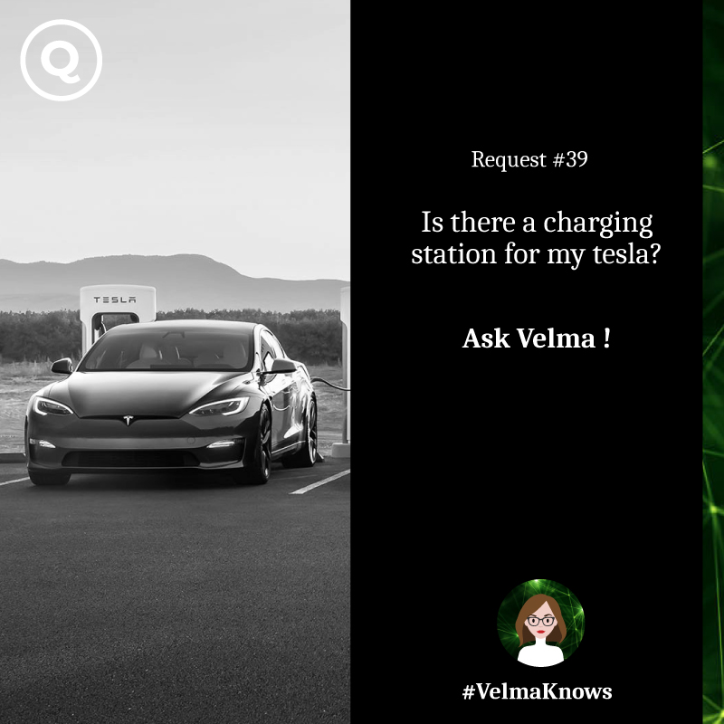  Electric car charger location answer deliverd by chatbot for horels
