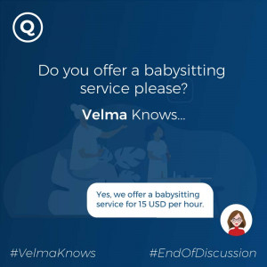  Informations on baby services given by AI chatbot