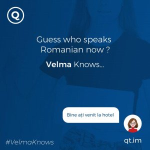  Chatbot parlant roumain pour hôtels et resorts
